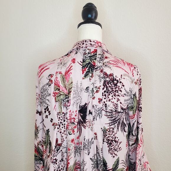 Stevie Hender Pink Floral Dress Medium - Picture 6 of 8